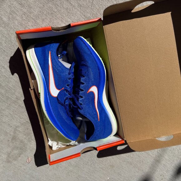 BRAND NEW Nike ZoomX Dragonfly blue running spikes main image 4